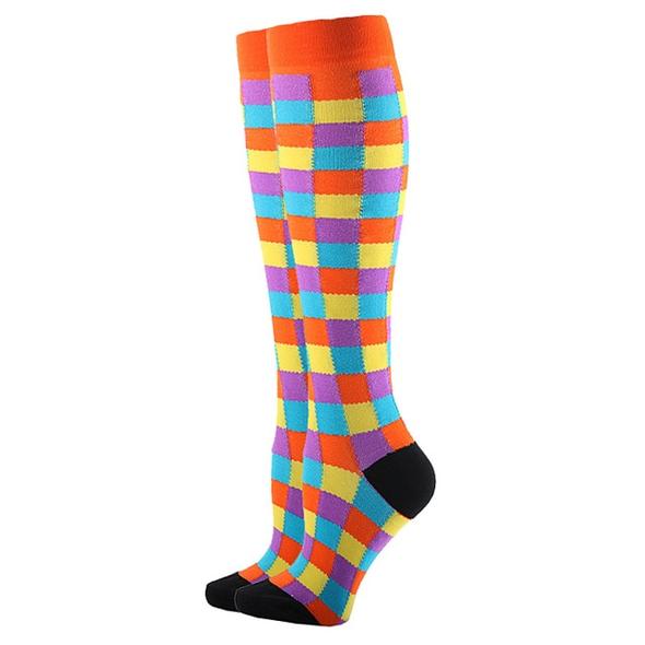 Patches Compression Socks for Men and Women 15-20 mmHg - SqueezeGear