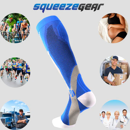 Graduated Compression Socks for Men and Women