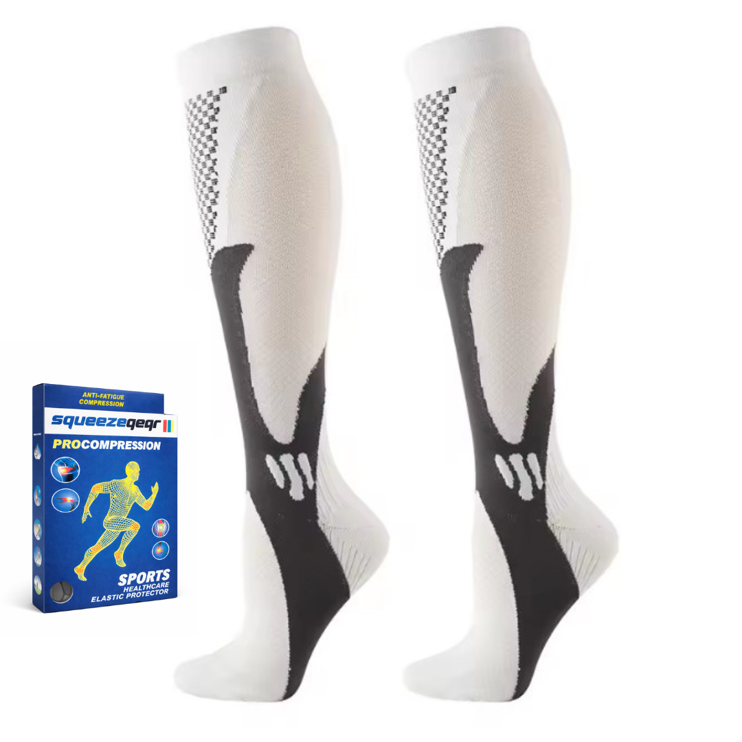 Graduated Compression Socks – Black (20–30 mmHg)