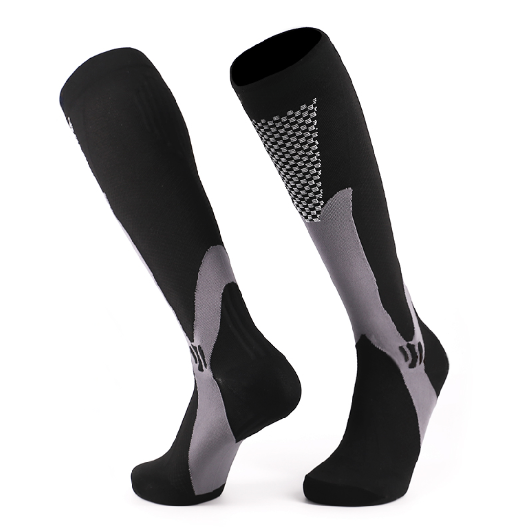 Graduated Compression Socks – Black (20–30 mmHg)