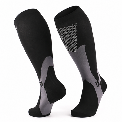 Plus Size Graduated Compression Socks for Men and Women (3 Pairs)