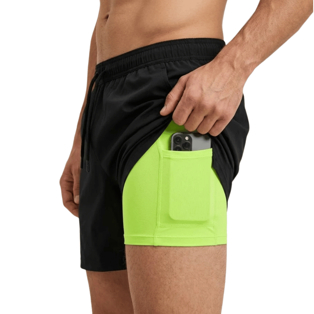 Quick Dry 2-in-1 Running Shorts for Men | SqueezeGear
