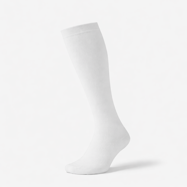 Squeezegear Daily Wear Compression Socks White