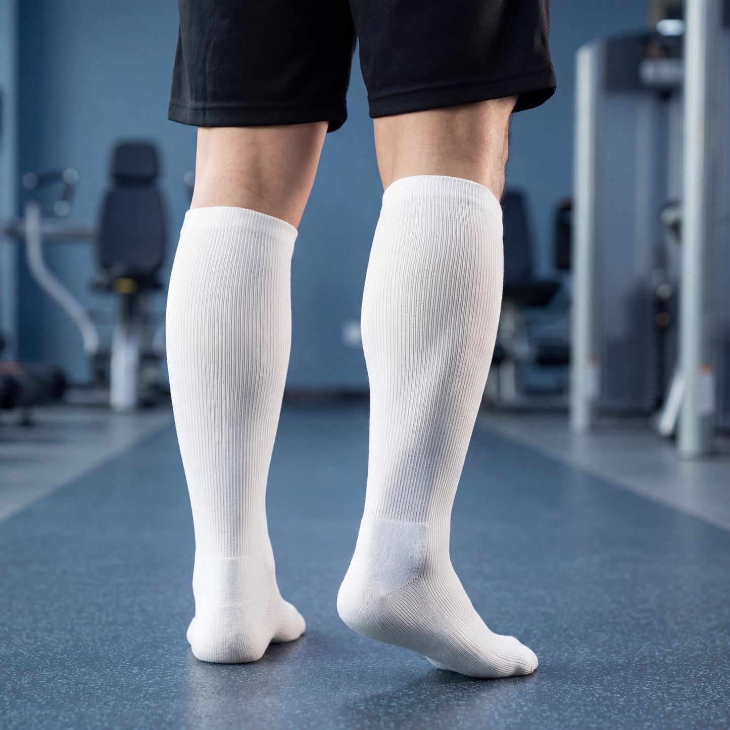 Squeezegear Daily Wear Compression Socks White