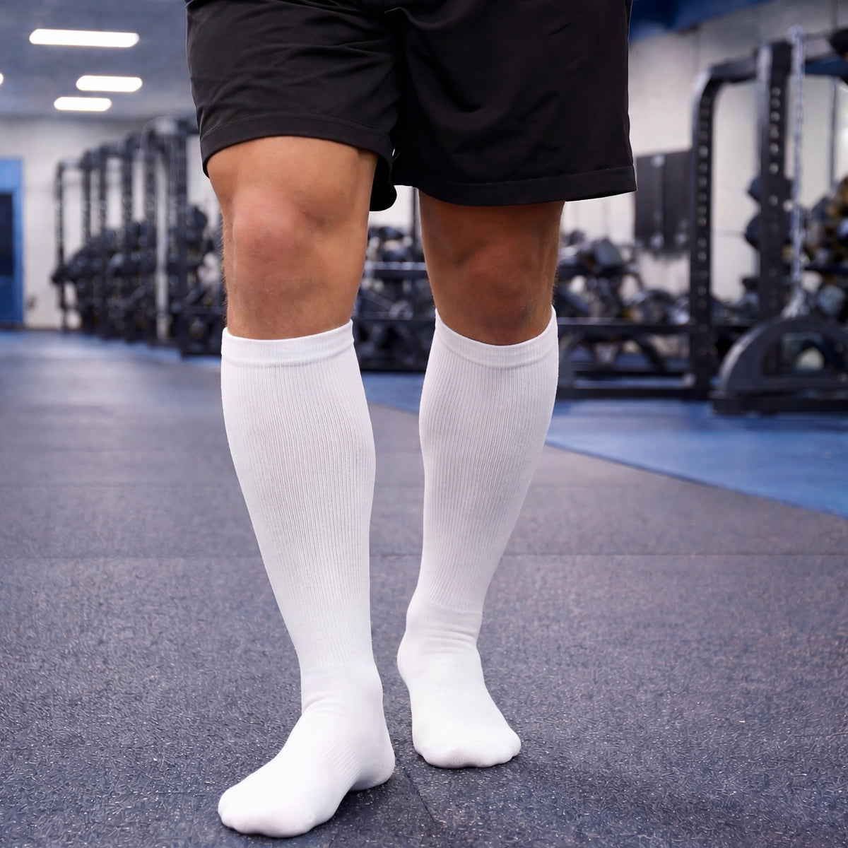 Squeezegear Daily Wear Compression Socks White