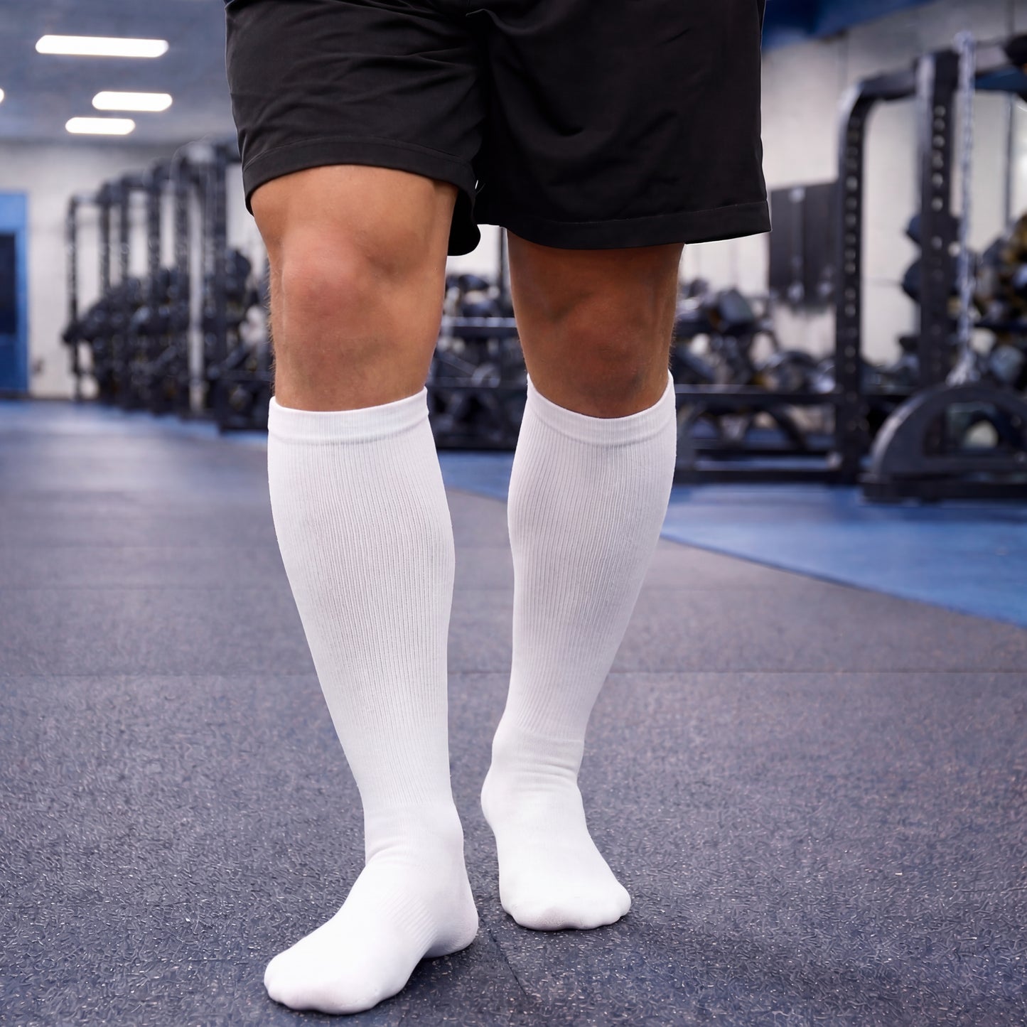 Squeezegear Daily Wear Compression Socks White