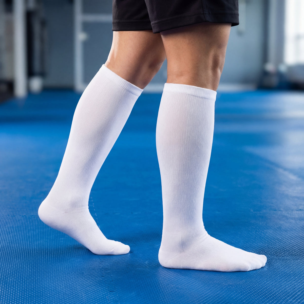 Squeezegear Daily Wear Compression Socks White
