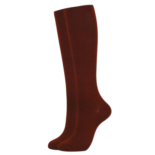 Brown Compression Socks for Men and Women 15-20 mmHg - SqueezeGear