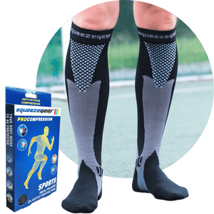 SQUEEZE Compression Socks 20-30 mmHg ( 2 Pairs ) - SqueezeGear