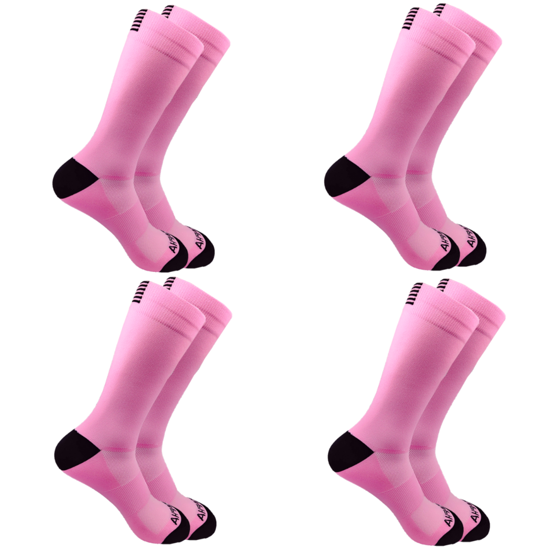 SqueezeGear Ankle Compression Socks (4 Pairs)