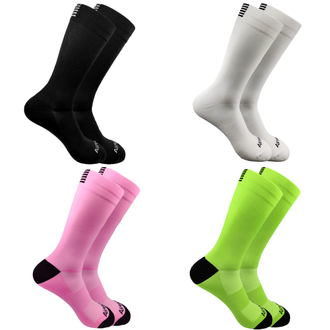 SqueezeGear Ankle Compression Socks (4 Pairs)