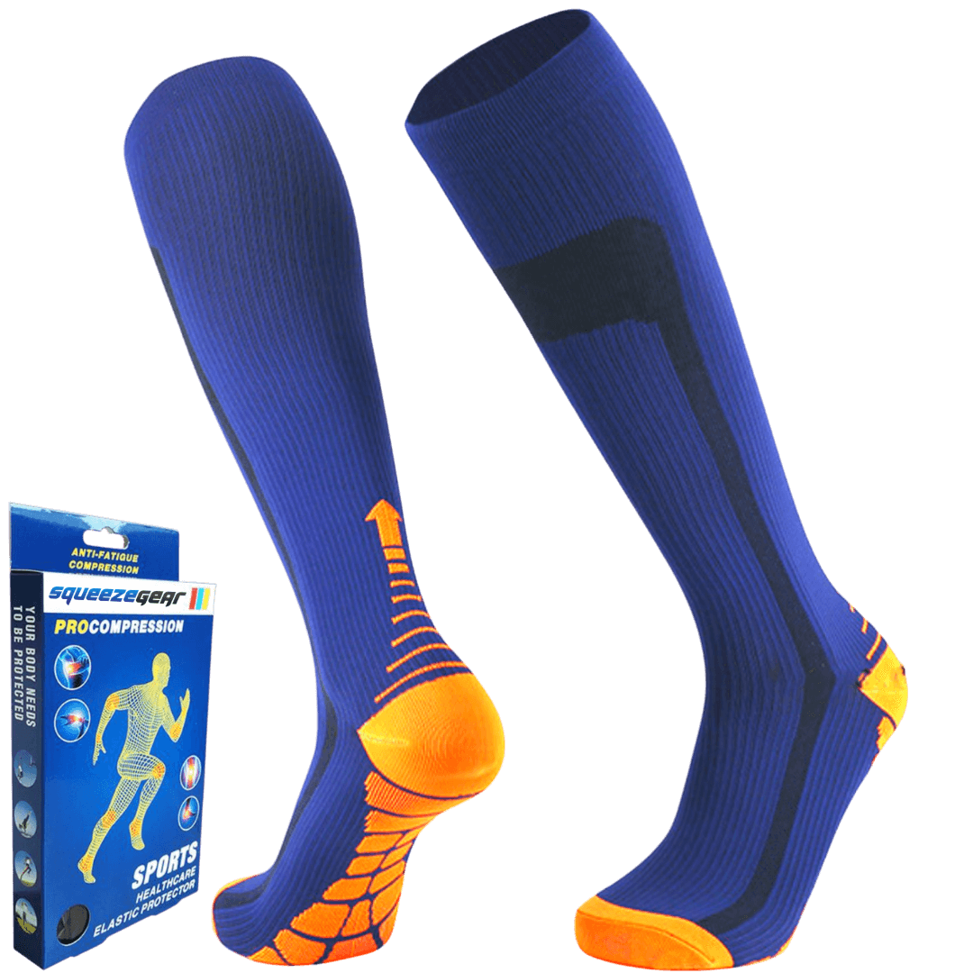 Pro Comfort Compression Socks 15-20 mmHg (1 Pair) - SqueezeGear