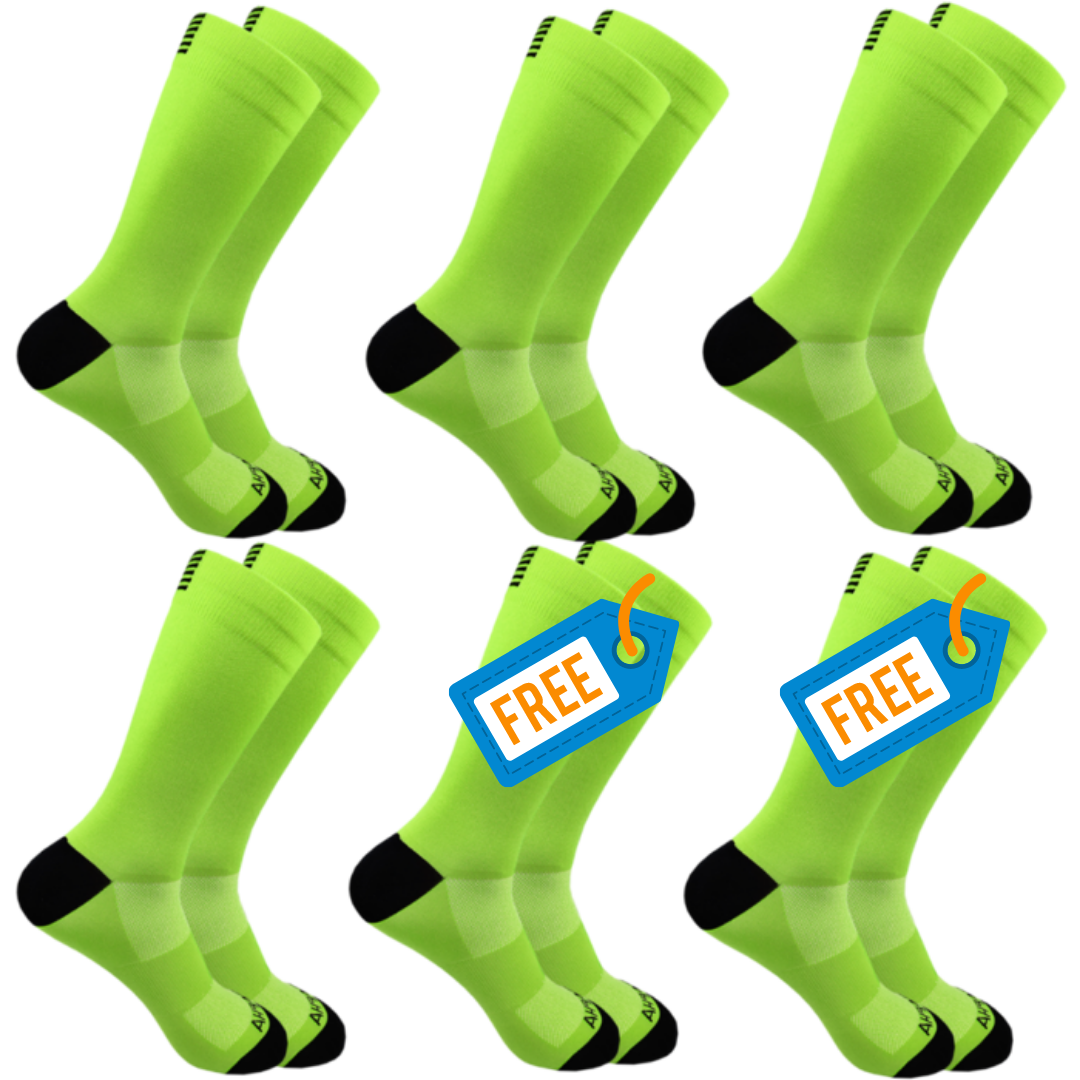 SqueezeGear Ankle Compression Socks (6 Pairs) - SqueezeGear